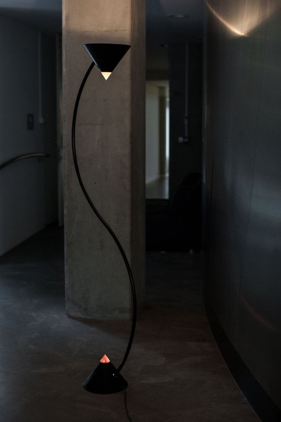 Image 1 of Lampada da terra Yang di Gary Morga per Bieffeplast, Italia, 1986