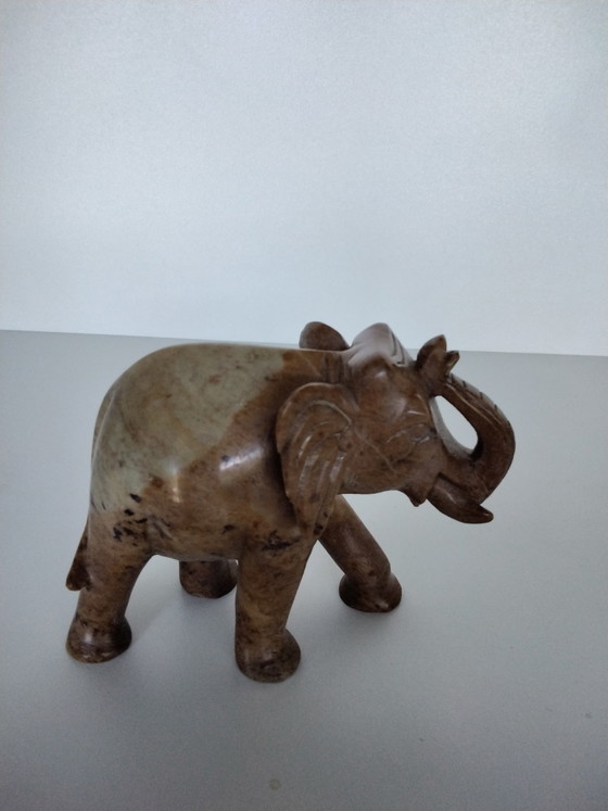 Éléphant de marbre d'Inde – Objets déco, Marble, Stone (photo 4 of 8)