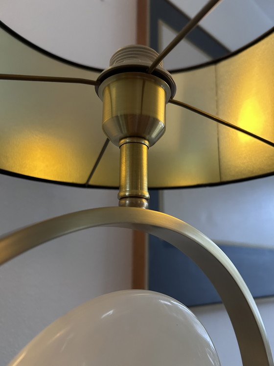 Image 1 of Lámpara de mármol - Hollywood Regency