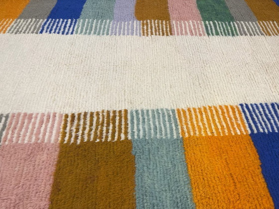 Image 1 of Berber Rug - 296 cm x 206 cm - colored Wool