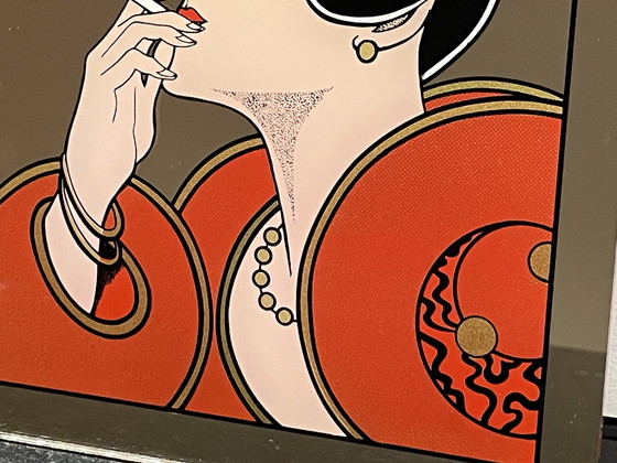 Image 1 of Specchio Art Déco vintage