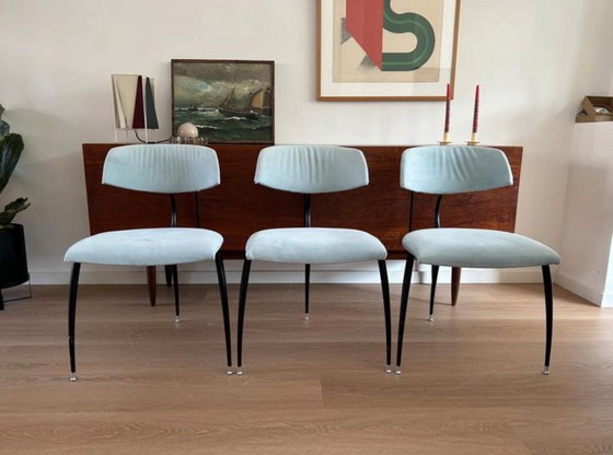 Image 1 of 3x sedie a treppiede Lande (Artifort)