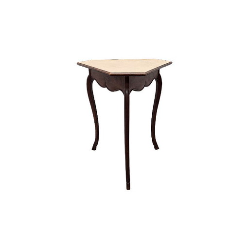 Antique Oak Louis XV Style Side Table, Late 19th Century – bijzettafels, Wood (photo 2 of 6)