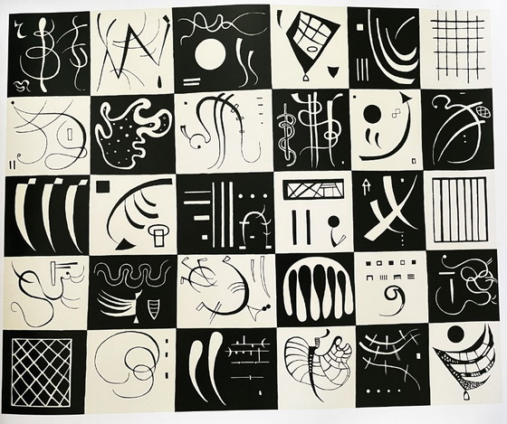 Wassily Kandinsky (1866-1944) - Trente, 1937 – Posters, Paper (photo 3 of 9)