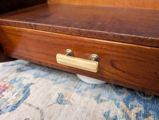 Image 1 of 2 comodini vintage sospesi, danesi, anni '60