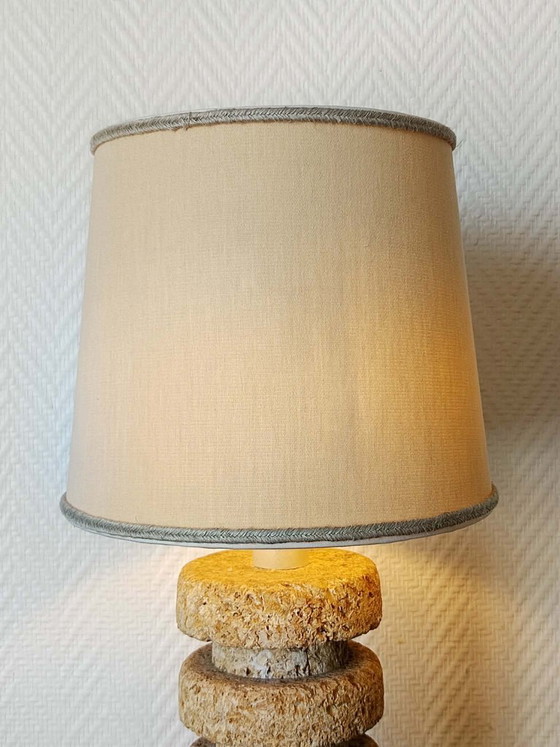 Tormos Style Brutalist Stone Lamp, Circa 1970 – Table lamps (photo 6 of 12)