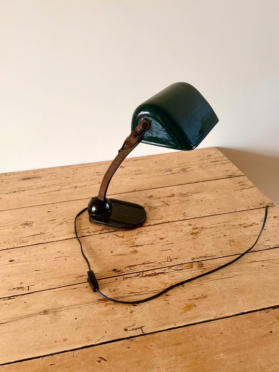 Image 1 of Lampada da scrivania industriale Schaco di metà secolo in stile Bauhaus