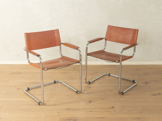 MG5 Cantilever Chair, Matteo Grassi – Dining chairs, Leather, Metal (photo 2 of 7)