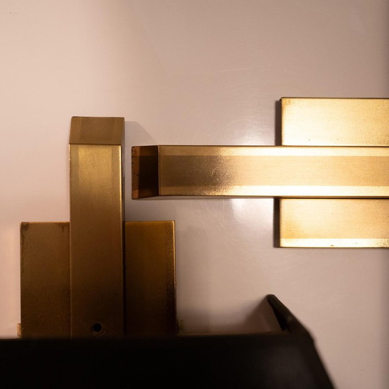Applique Hollywood Regency in ottone dorato di Maison Charles per Deknudt, anni '70, Set di 2 – Metal (photo 14 of 18)