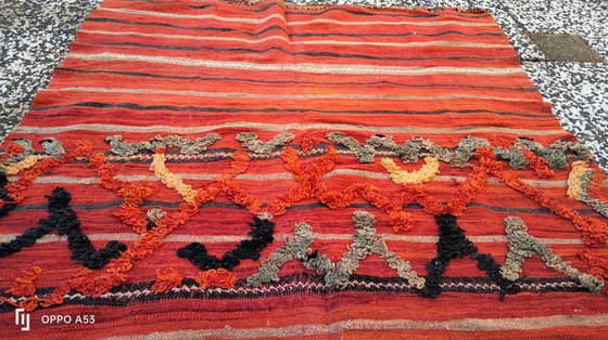 Image 1 of Handgeknoopt Berber kleed wol 159x135cm