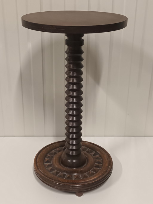 Houten plantentafel