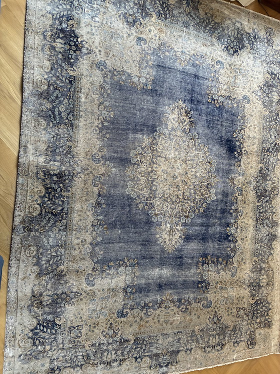 Image 1 of Alfombra Kilim de 330x254 cm con base antideslizante.