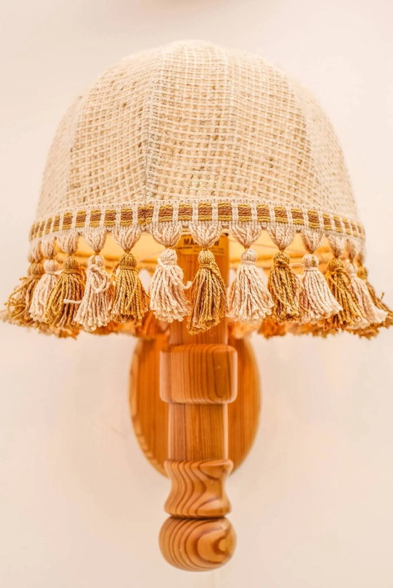 Applique scandinava anni '70 di Solbackens Svarveri in pino – Lana, Legno, Scandinavian (photo 5 of 17)