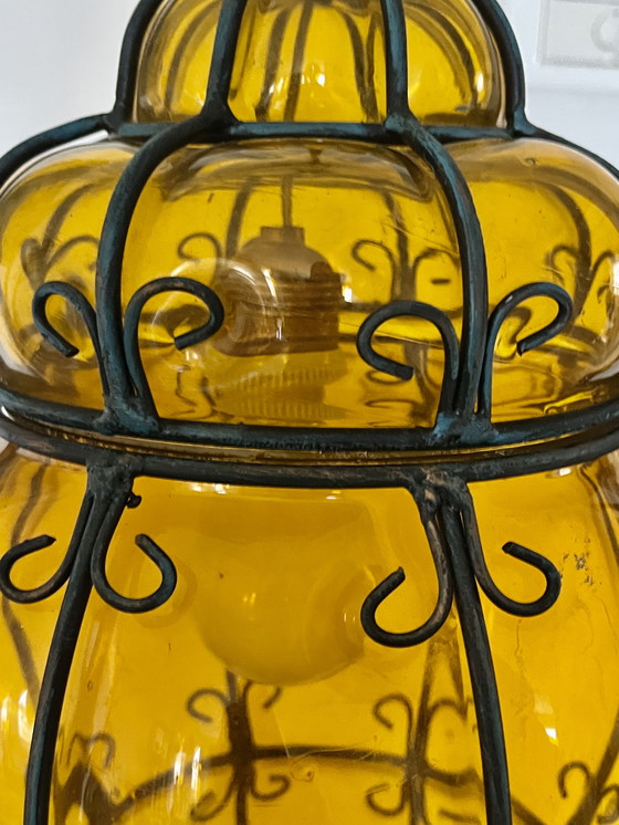 Image 1 of Lámpara veneciana de vidrio soplado