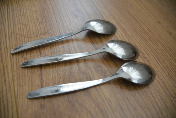 Image 1 of Dovo - Mid-century tea set, nickel-plated, 13 pieces