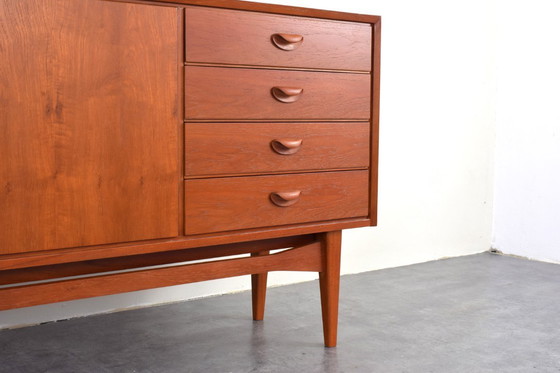 Image 1 of Mid-Century teakhouten dressoir van Heinrich Althoff, jaren 60.