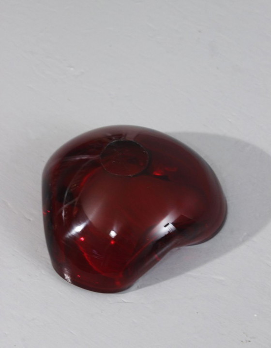 Image 1 of Vintage Murano glazen zaklepel, Toso Barovier-stijl, Italië, jaren 70