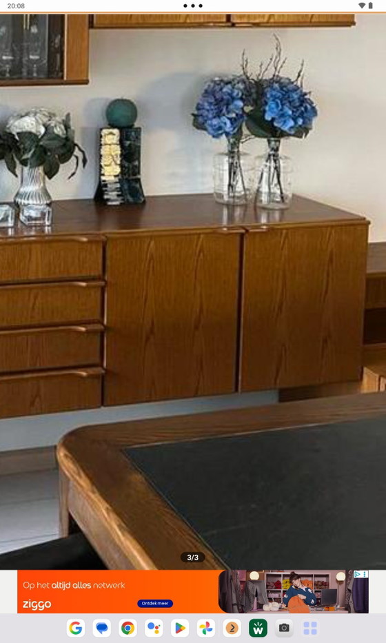 Image 1 of Beautiful vintage Danish wall unit