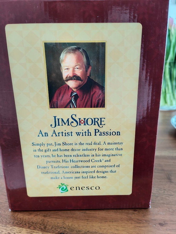 Image 1 of Weihnachtskrippe / Weihnachtsstall, handgefertigt von Jim Shore