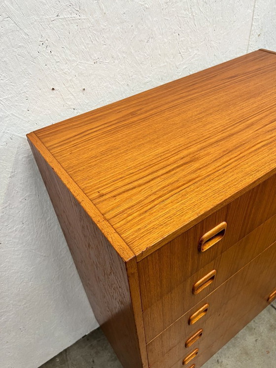 Image 1 of Vintage Midcentury Chest of Drawers, Smi Sweden, 1960s