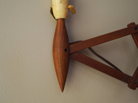 Image 1 of Lampada da parete Scissor in teak, design danese, anni '70, produzione: Lyfa