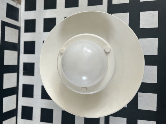 Lampada da parete/soffitto vintage in stile Space Age | Ikea | Anni '70 – Applique, Polyester, Metal (photo 7 of 12)