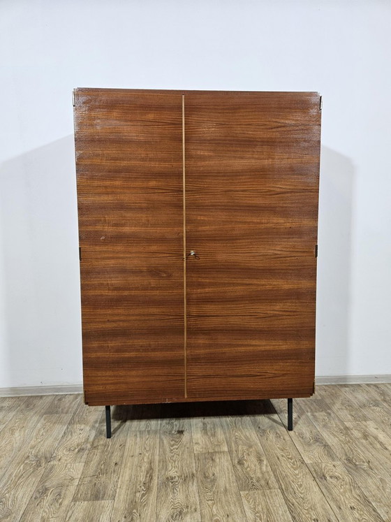 Armoire Mid-Century Moderne en Teck par Günter Renkel pour Rego, années 1960 – Wood, Mid Century Modern (photo 4 of 19)
