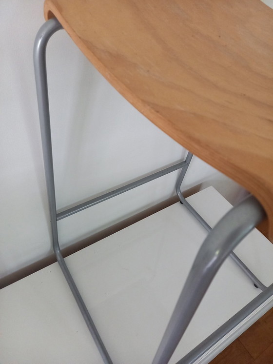 Image 1 of Vintage ikea kristian pallar stool