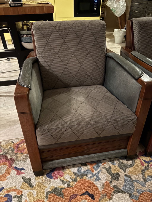 Fauteuils d'achtige « Schuitema »