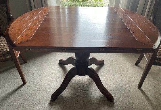 Image 1 of Bannink Jugendstil Eetkamer Tafel Hangoren