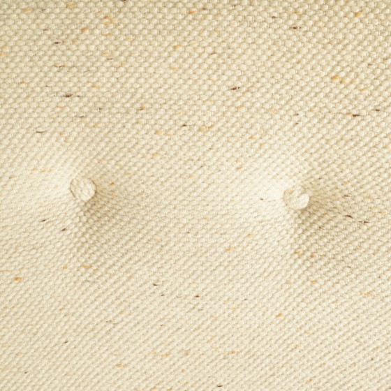 Vintage two-seater sofa – beige fabric – 1960s – 2 seaters, Textile (photo 12 of 16)