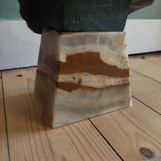 Image 1 of Antique bust by the Belgian sculptor Heusers