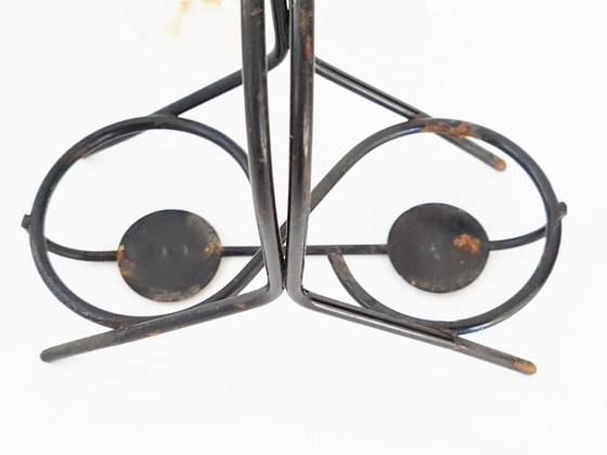 Image 1 of MATHIEU MATEGOT PORTE HUILIER VINAIGRIER METAL 1950 VINTAGE 50S 50'S ROCKABILLY