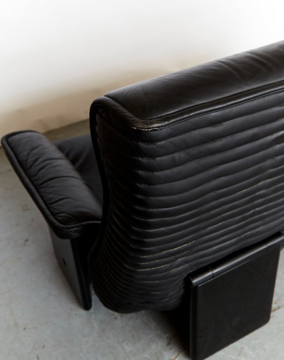 Image 1 of Otto Zapf Loungestoel & Ottomane "Follow Me" voor Knoll International