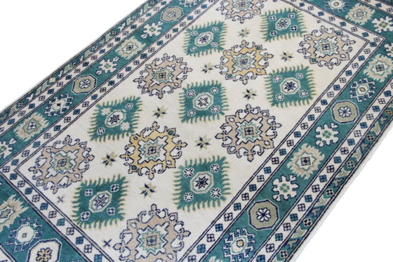 Image 1 of Origineel handgeknoopt Ziegler Kazak tapijt, 181 x 111 cm, nieuw en in uitstekende staat.