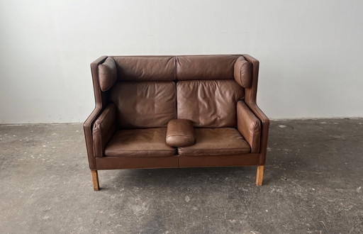 Borge Morgensen Coupé 2292 Canapé design vintage en cuir