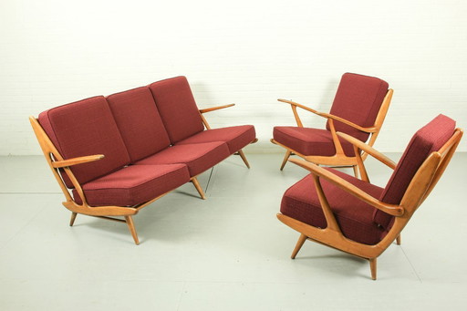 Vintage design sofa and lounge chairs Sprij / Spuij’s, 1960s