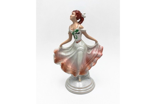 Figure of a dancer by Steatyt, Poland, 1950s/1960s.