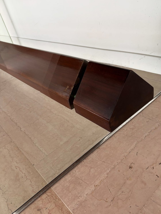 Large Console by Fontana Arte, Italy, 1960s – Wood, Glass (photo 18 of 21)