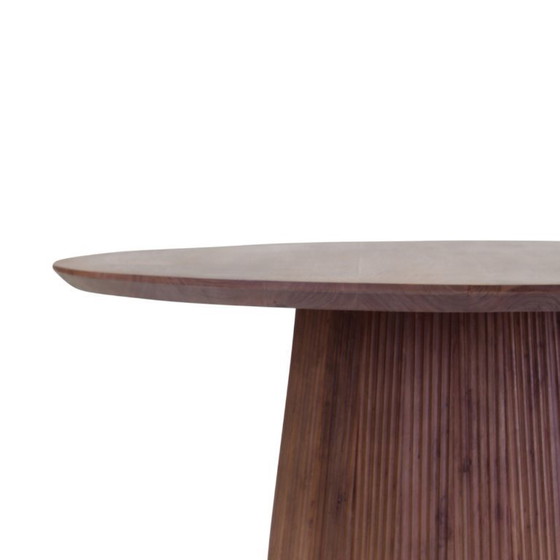 Image 1 of Table ronde marron d130