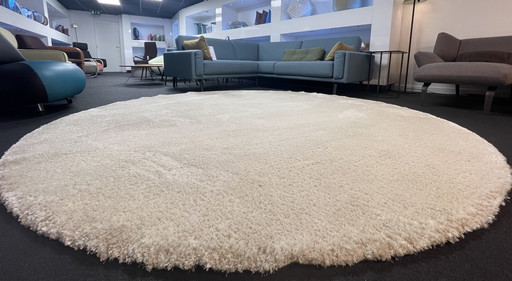 Leolux Amund carpet round Polar- Fox