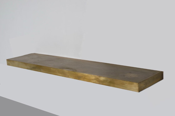 Image 1 of Grote console van messing, Italië, jaren 1960