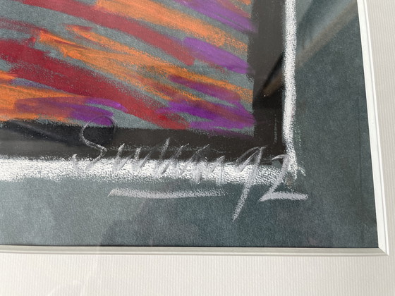 Image 1 of Il pastello di Simon Vinkenoog In memoria