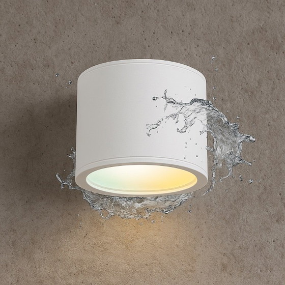 Image 1 of Plafonnier LED noir étanche - OCULUS