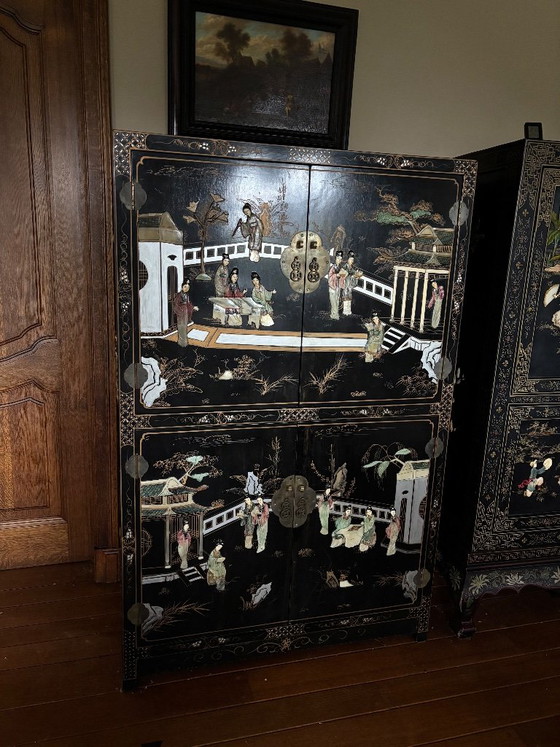 Wandschrank, Kristall, Holz (photo 8 of 9)
