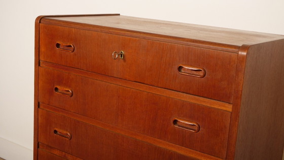 Image 1 of Vintage Deense ladekast | Teak | 6 lades | 104 cm