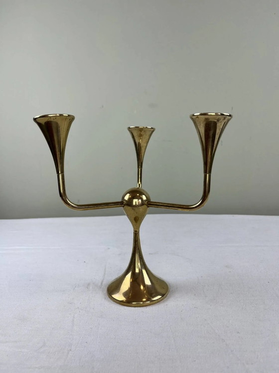 Chandelier Freddie Andersen Design – Candle holders, Brass, Bauhaus (photo 16 of 16)