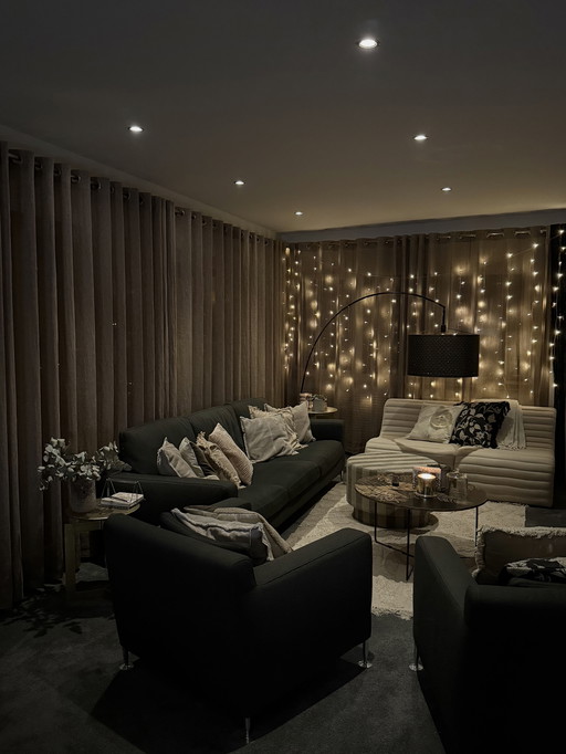 Canapé 3 places B&B italia + 2 fauteuils