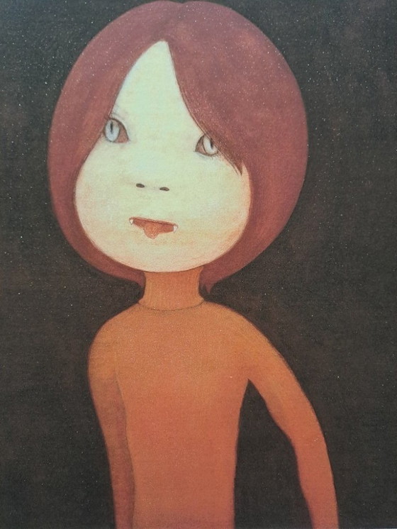 Image 1 of Nach Nara Yoshitomo, Mädchen, 1990er Jahre, Lithografie in limitierter Auflage