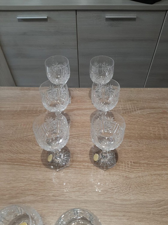 Image 1 of Service de table exclusif de 40 pièces en verre Riedel Austria vintage – cristal au plomb à 24 % (PbO)